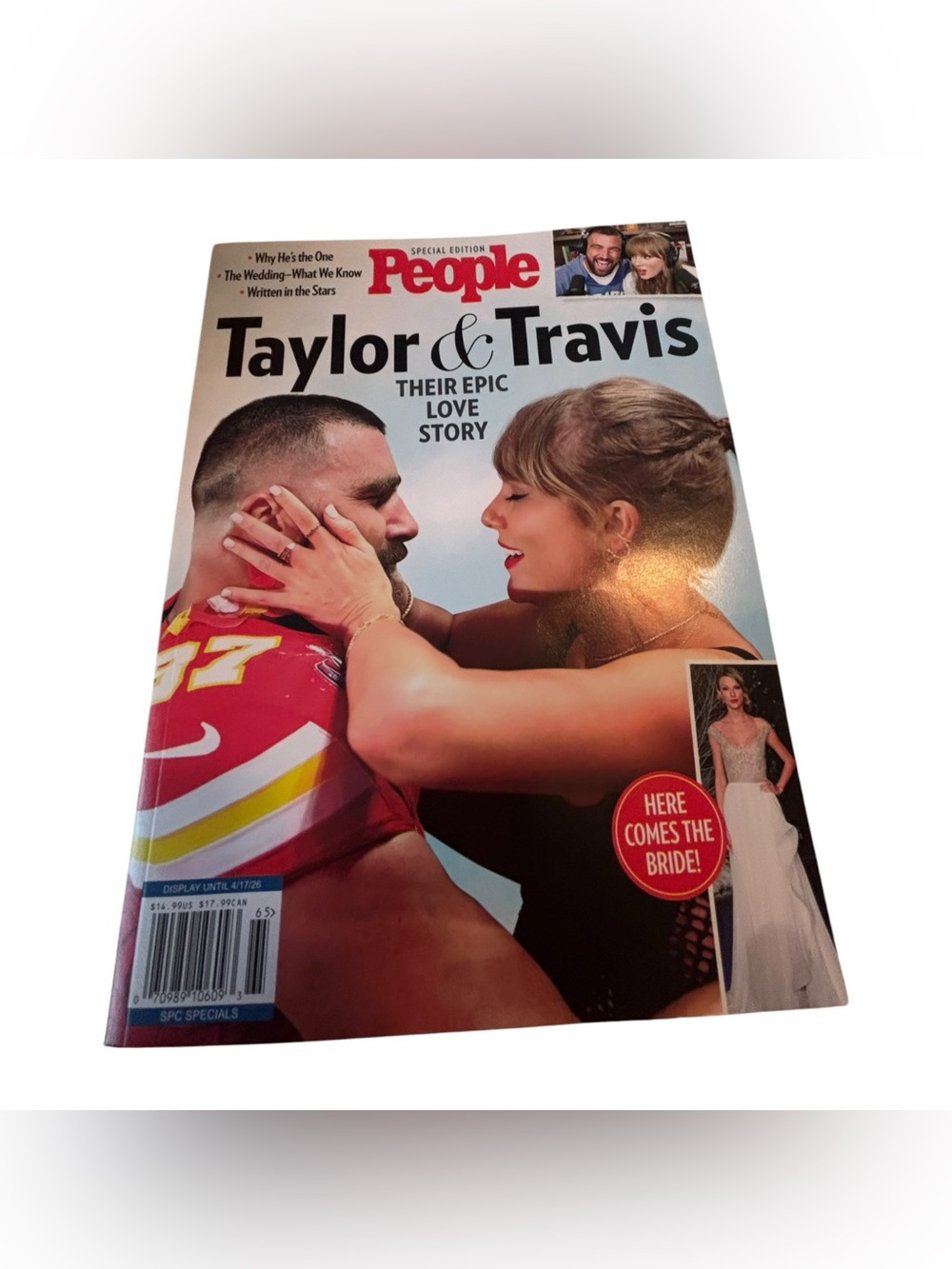 People Magazine Taylor & Travis Special Edition Their Epic Love Story 2026 Swift
